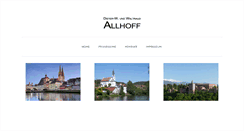 Desktop Screenshot of allhoff.de